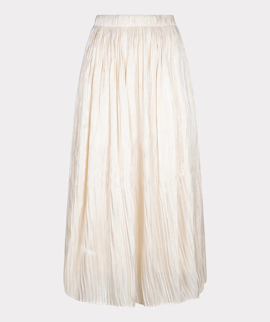 Esqualo Champagne Crinkly Skirt
