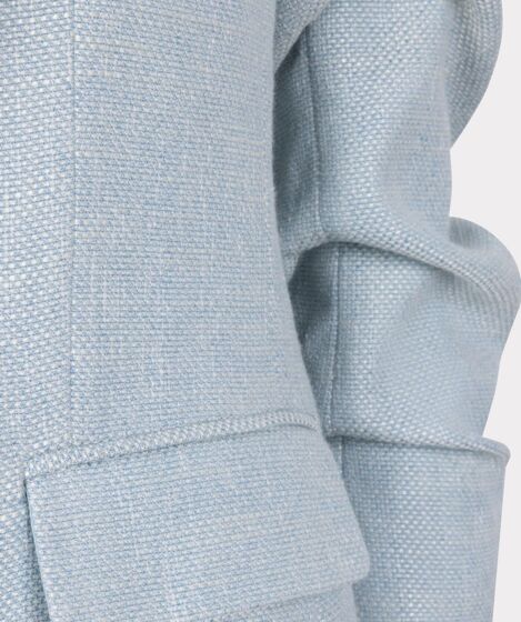 Esqualo Sky Blue Linen Look Blazer