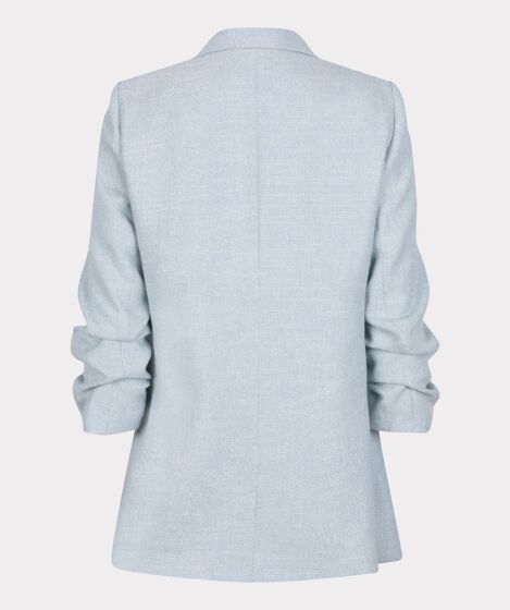Esqualo Sky Blue Linen Look Blazer