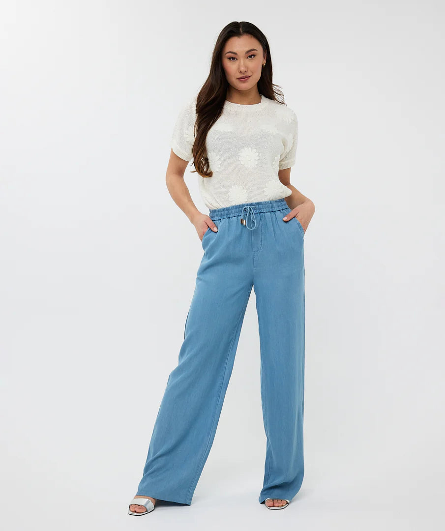 Esqualo Off-White Daisy Knitted Sweater