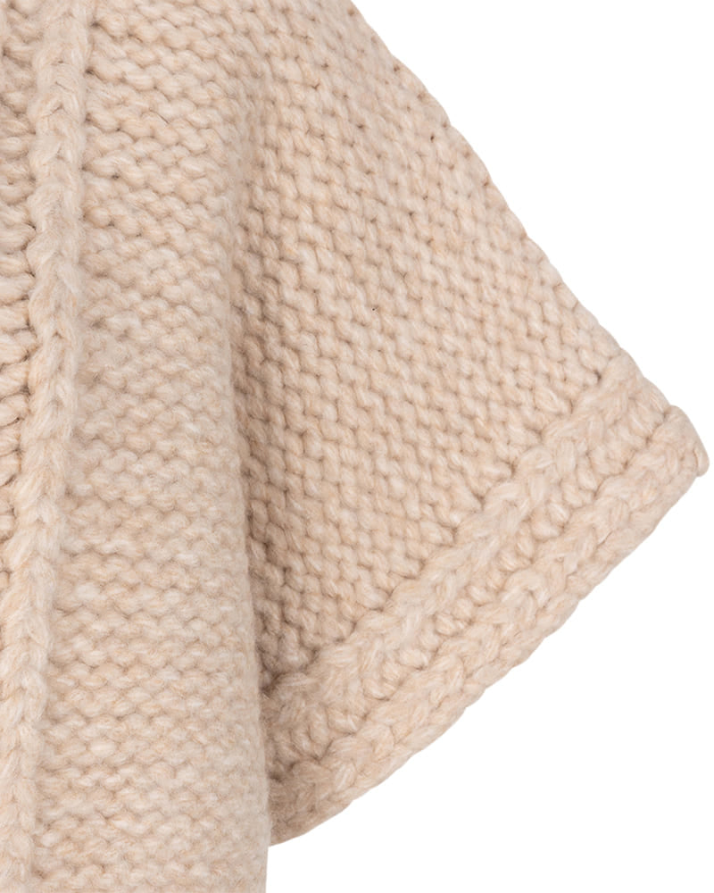 Esqualo Chunky Knit Cream Cardigan
