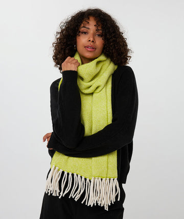 Esqualo City Lime Scarf