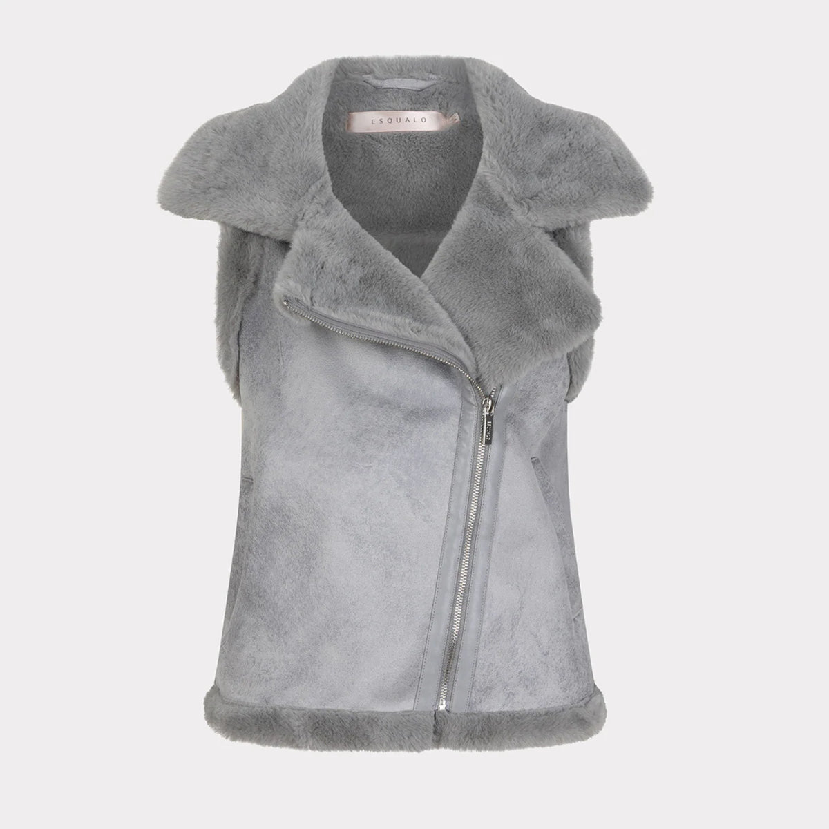 Esqualo Grey Fur Gillet