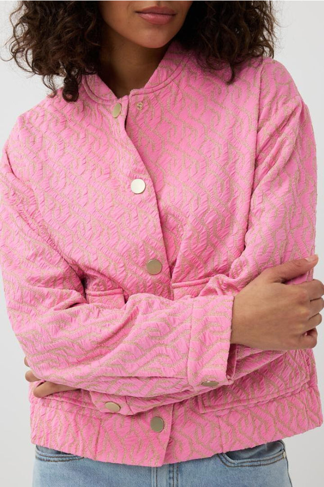 Esqualo Rose Bomber Style Jacket/Blazer