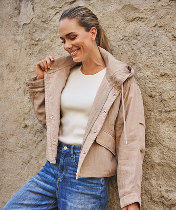Esqualo Stone Light Weight Hoodie/Jacket