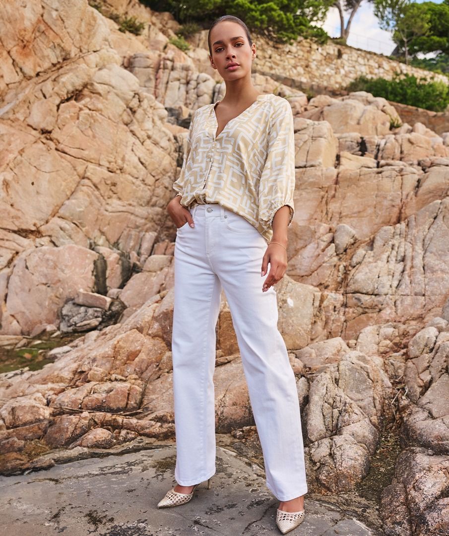 Esqualo Wide Leg Trousers