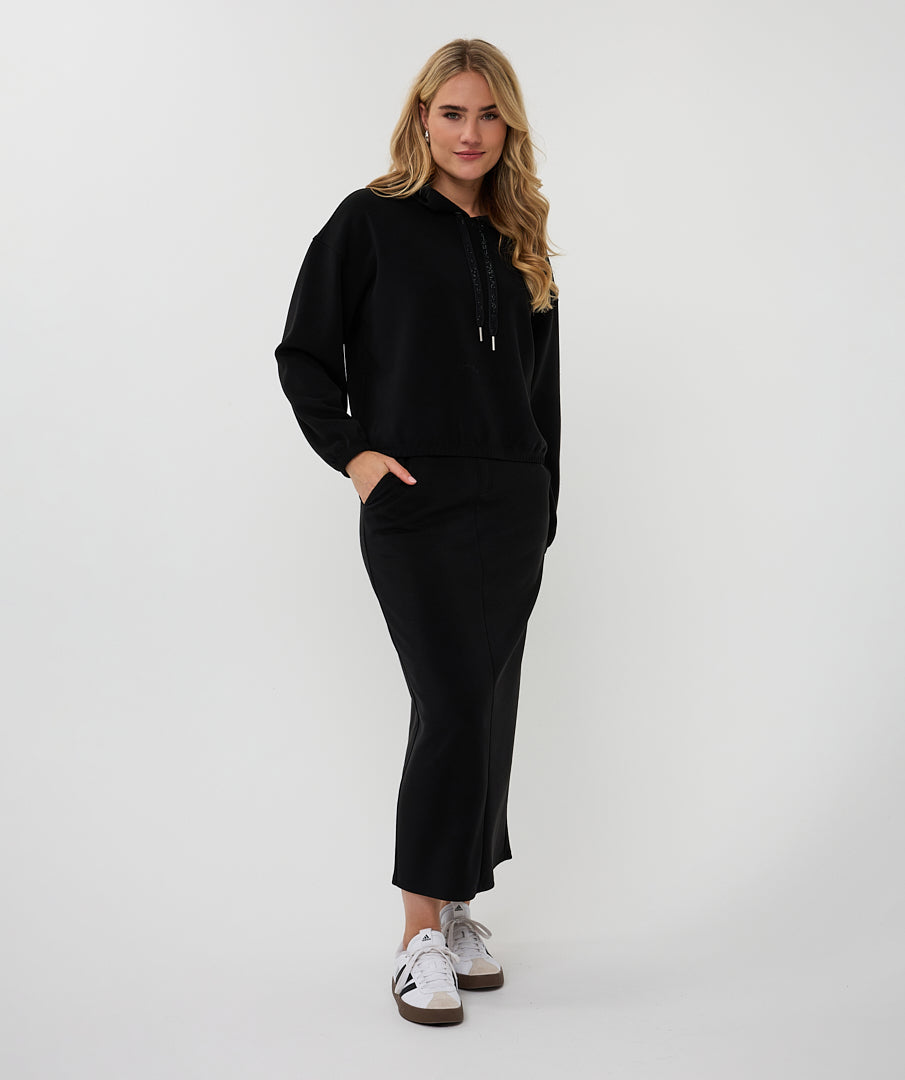 Esqualo Black Hoodie