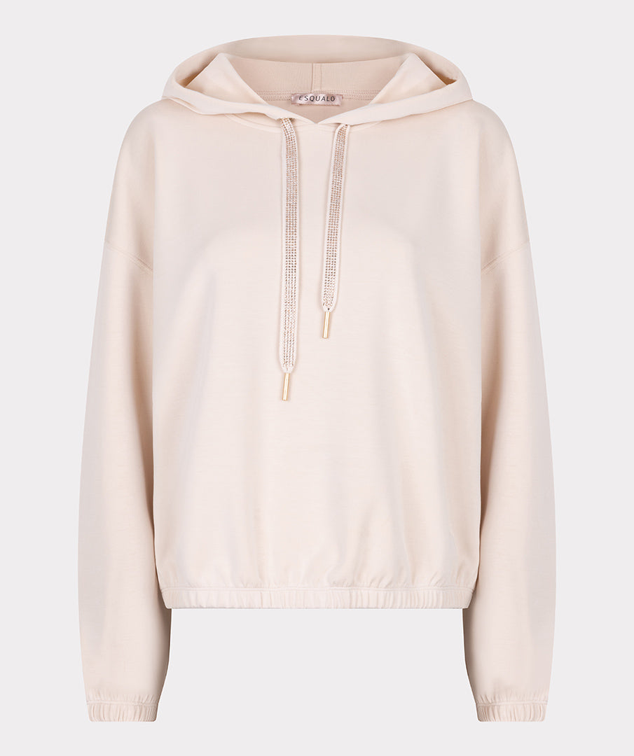 Esqualo Cream Hoodie