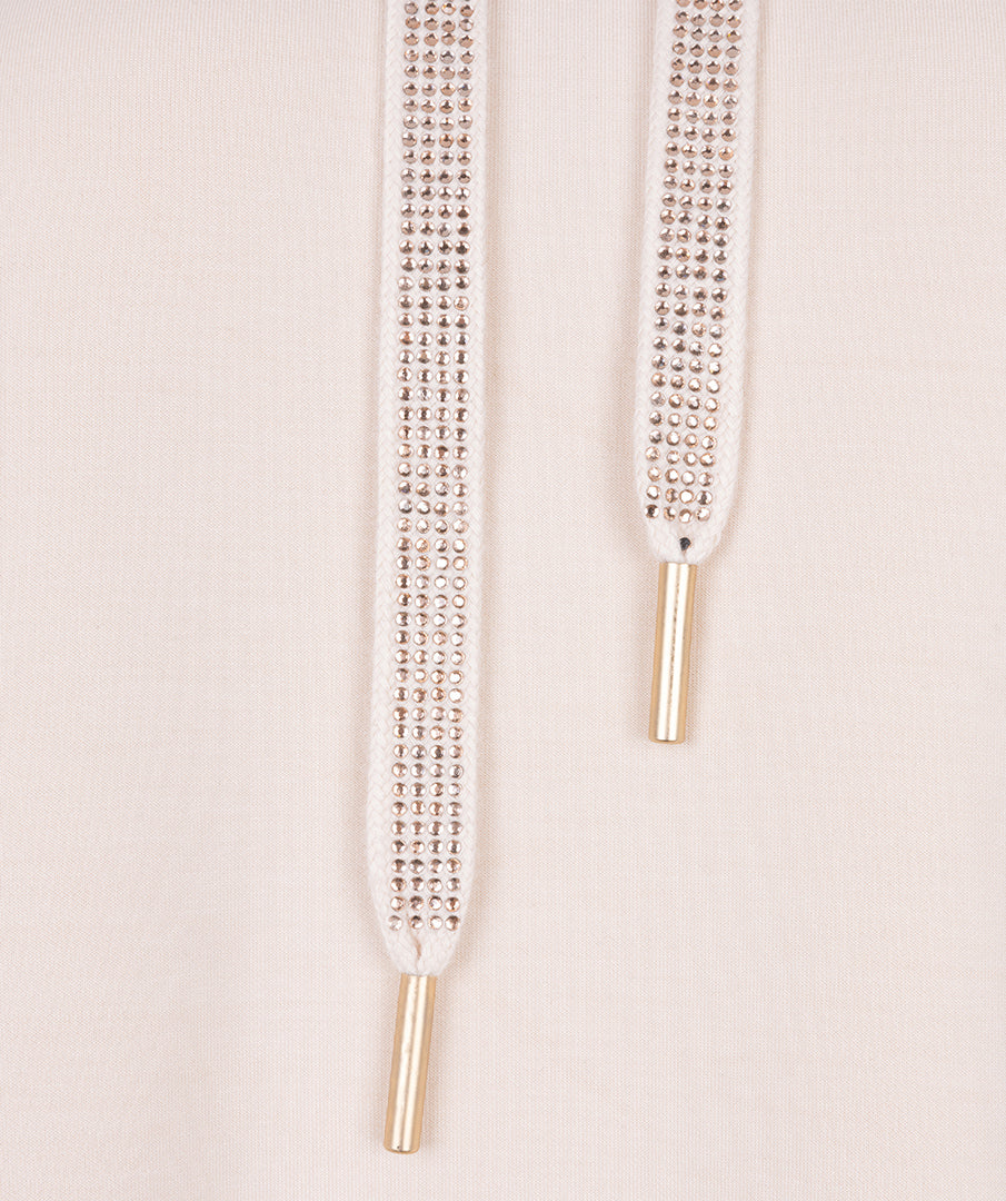 Esqualo Cream Hoodie