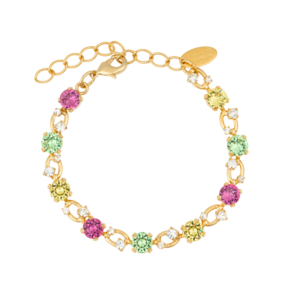 Caroline Svedbom Fay Bracelet Gold Autumn Bloom Combo