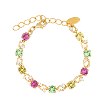 Caroline Svedbom Fay Bracelet Gold Autumn Bloom Combo