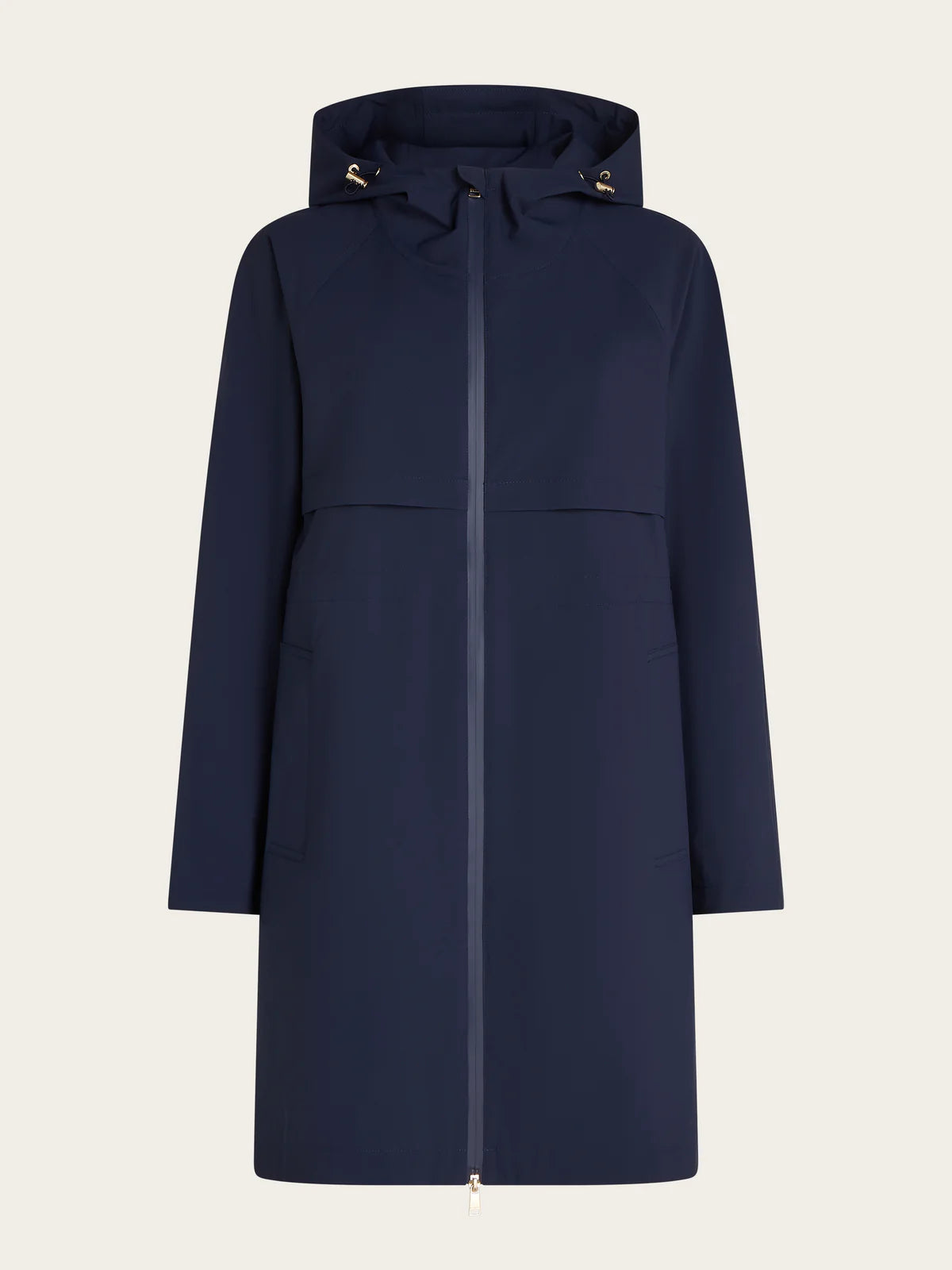 Beaumont Night Blue Ferny Raincoat