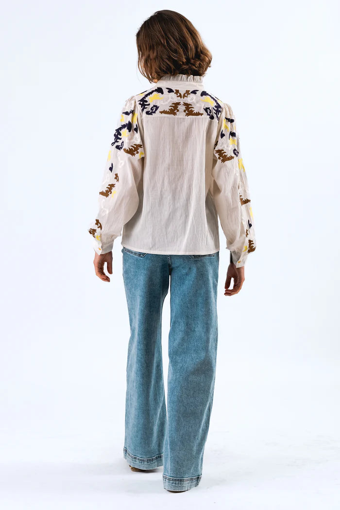 Lollys Laundry White Fenga LL Shirt