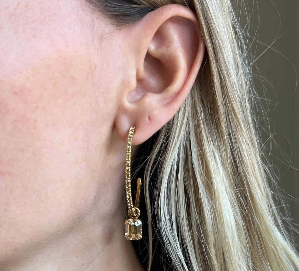 Caroline Svedbom Lydia Earring - Golden Shadow