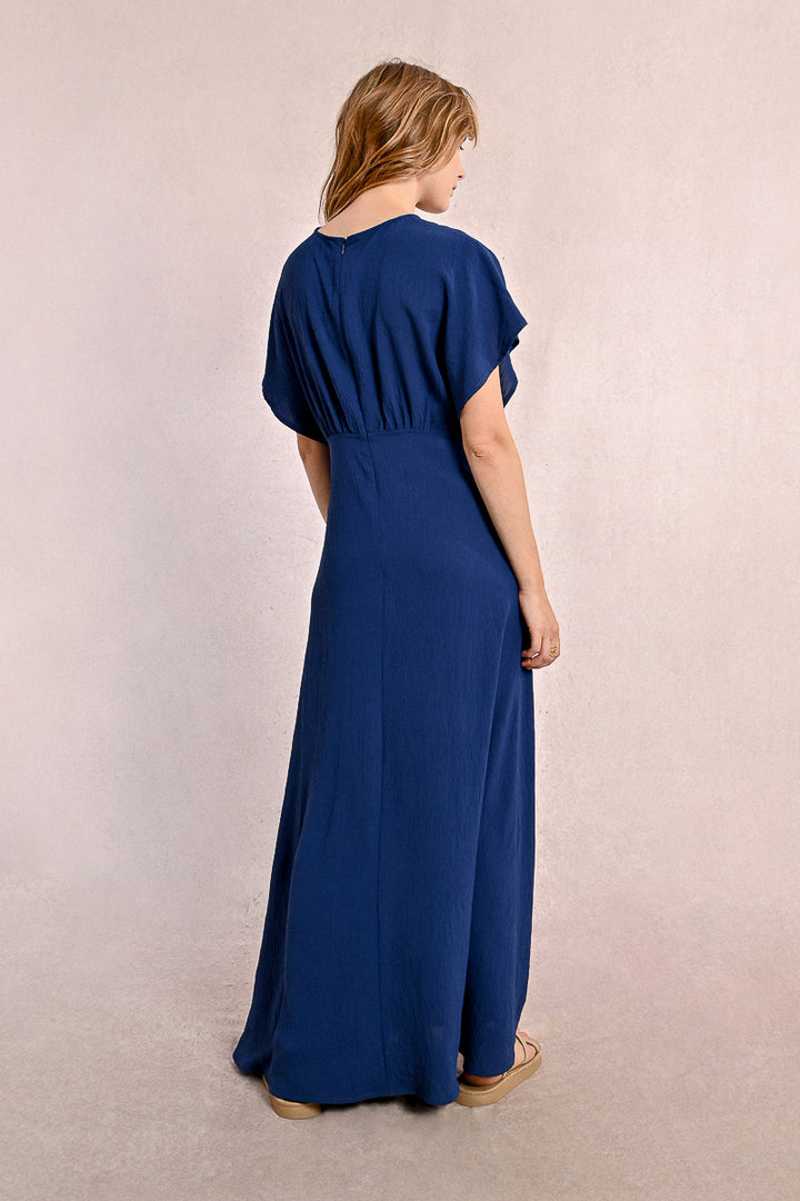 Molly Bracken Navy Blue Maxi Dress