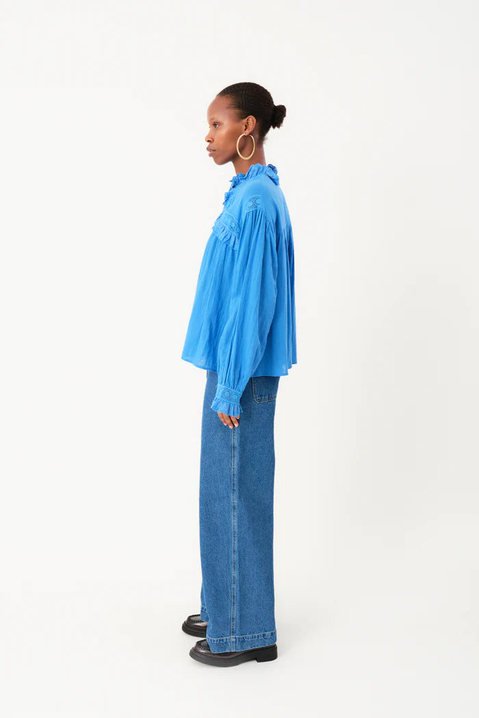 Lollys Laundry Neon Blue Gemma LL shirt