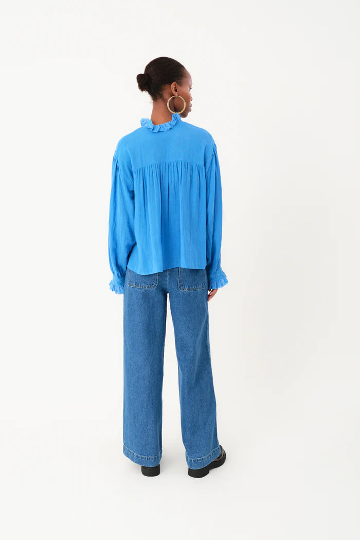 Lollys Laundry Neon Blue Gemma LL shirt