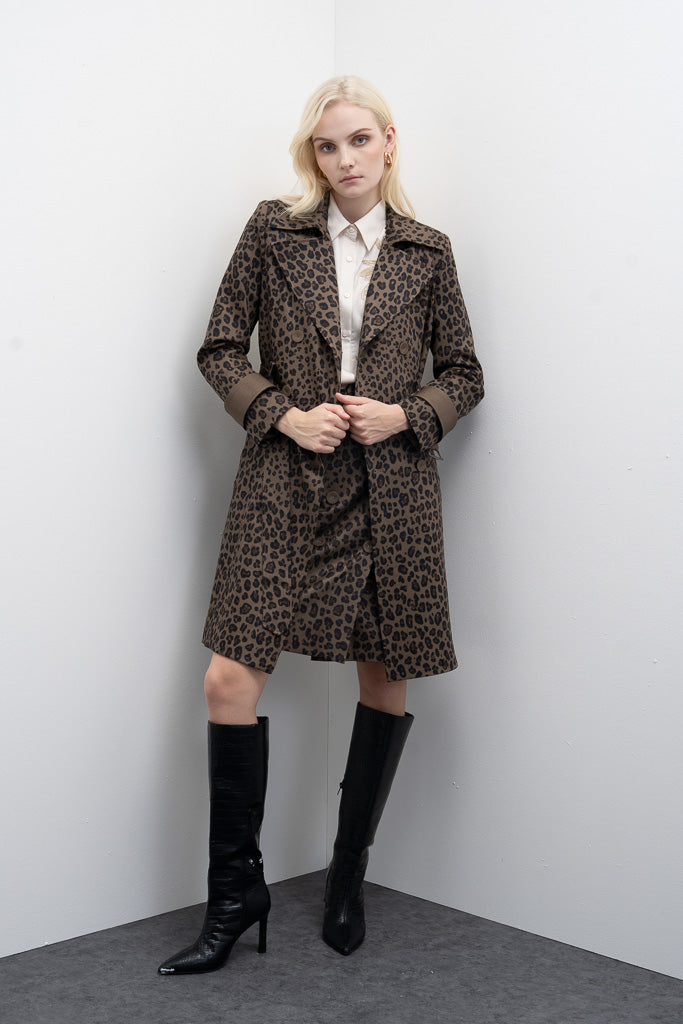 GoaGoa Animal Print Coat