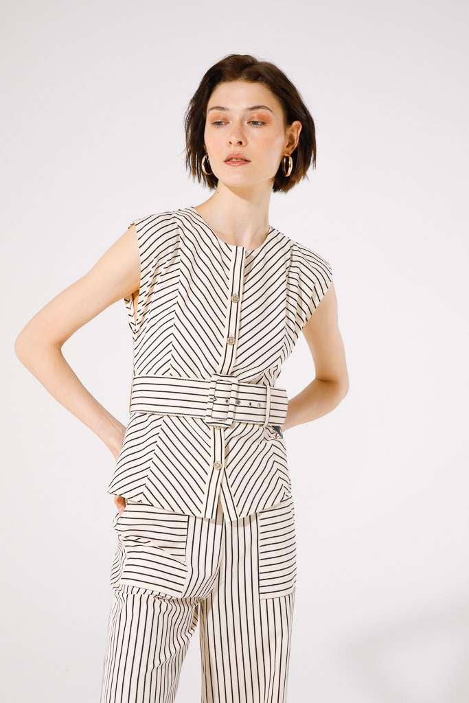 GoaGoa Striped Top