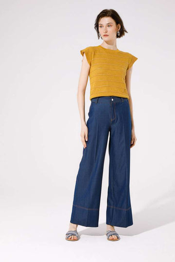 GoaGoa Tencel Fluid Blue Trousers