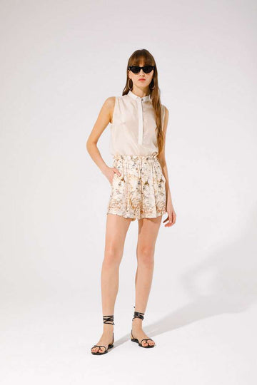 GoaGoa Tremin Marble Print Shorts