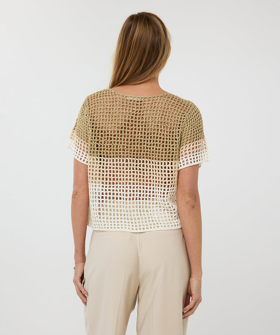 Esqualo Multi Coloured Block Relaxed Knitwear