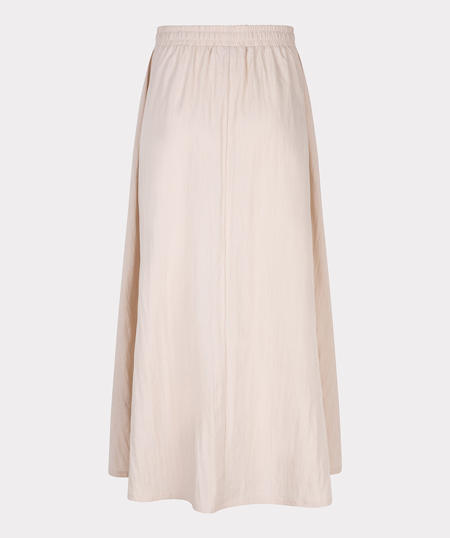 Esqualo Light Sand Drawstring Skirt