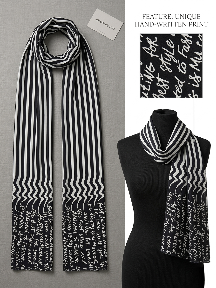 Joseph Ribkoff Monochrome Scarf