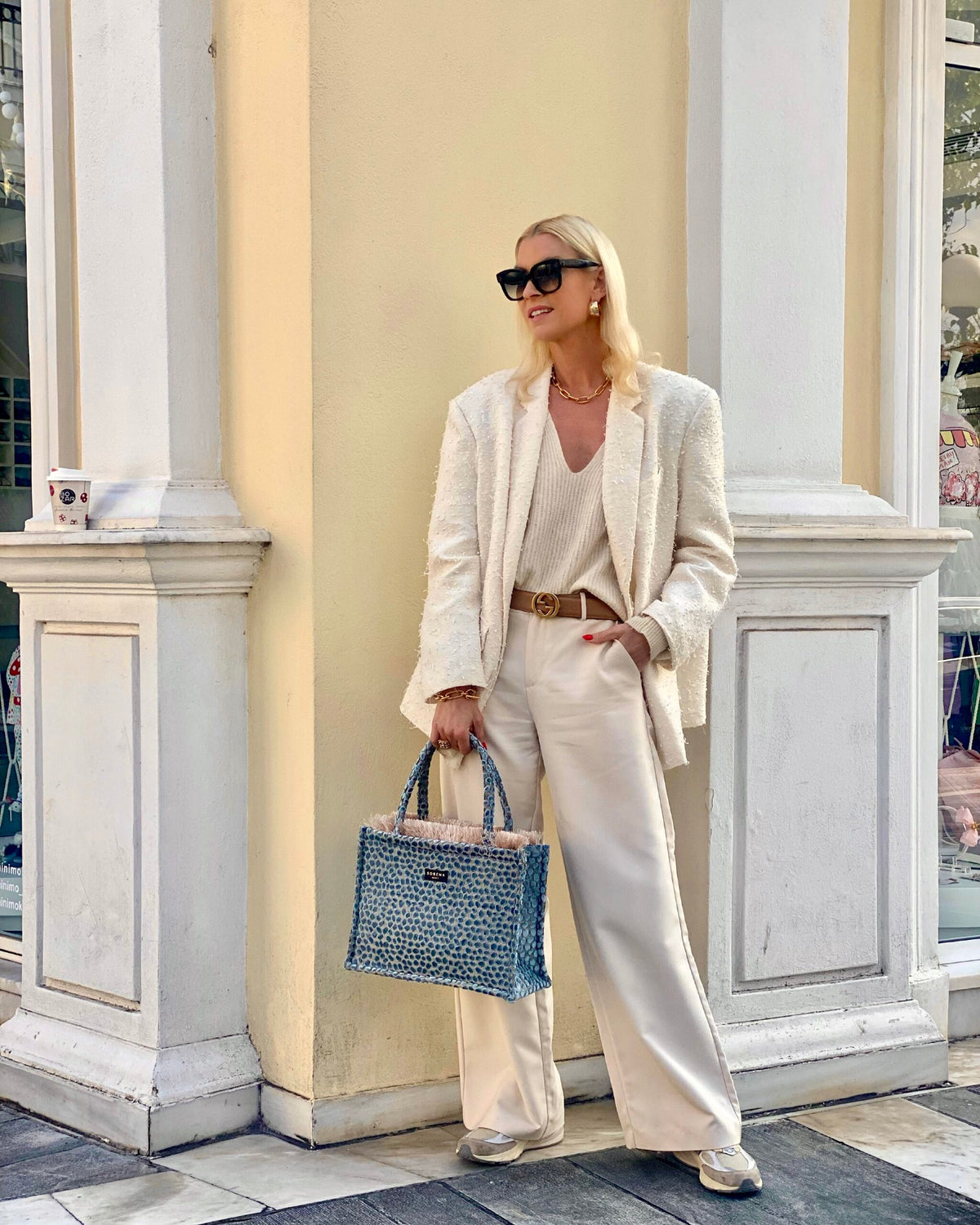 Sorena Cyclades Medium Tote Bag