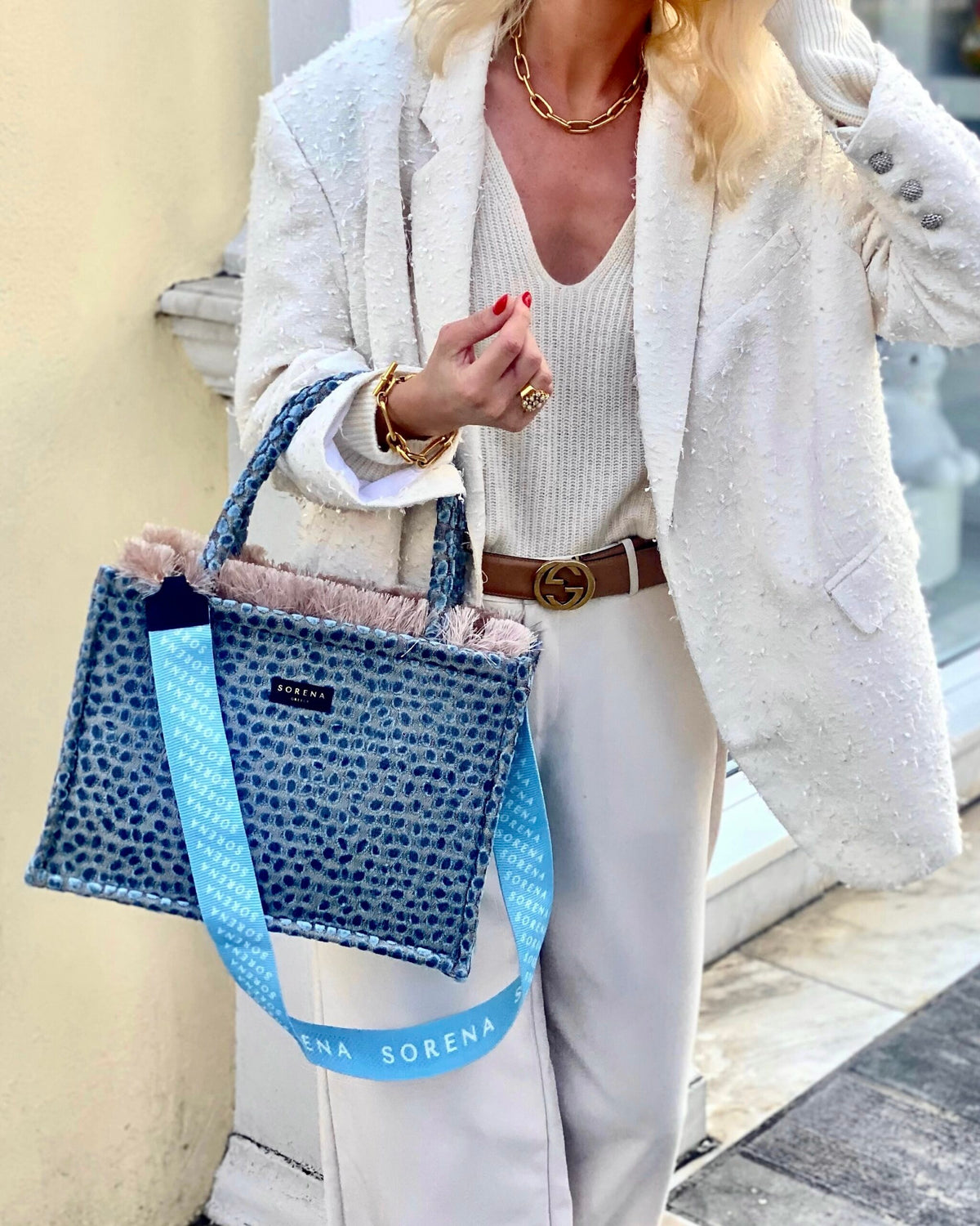 Sorena Cyclades Medium Tote Bag