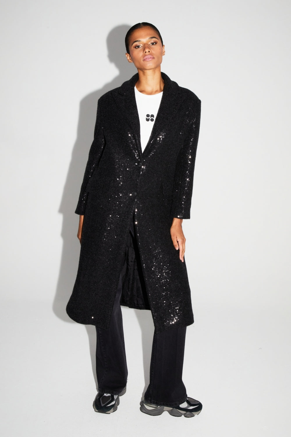 IMPREVU Alberto Eclat Black Coat