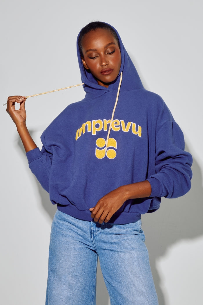 Imprevu Navy Kira College Sweatshirt