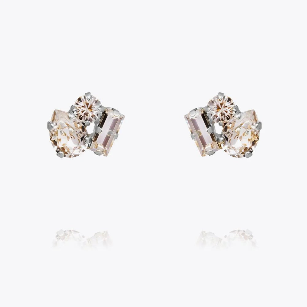Caroline Svedbom Isa Earrings Crystal Rhodium