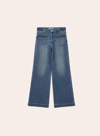 Mos Mosh Blue Long Colette Pala Jeans