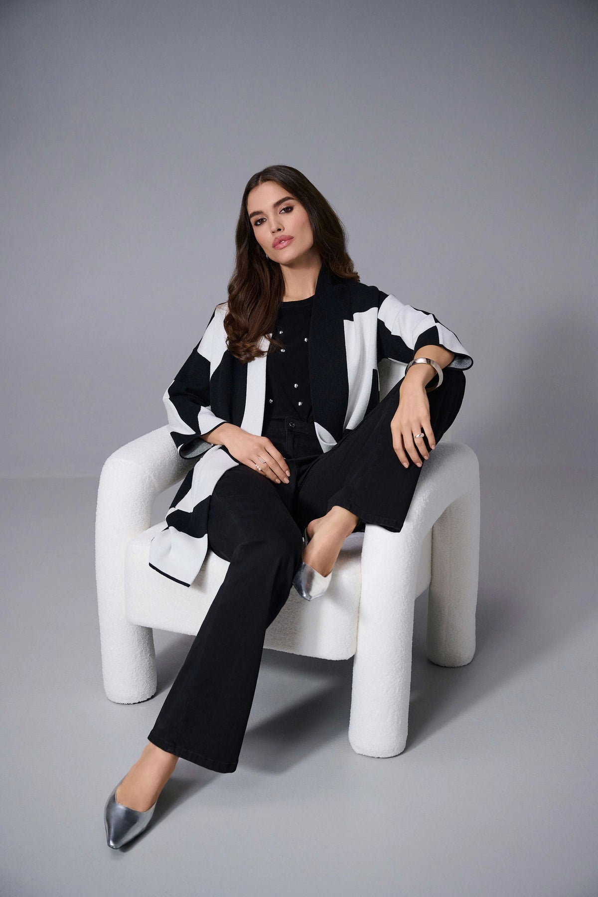 Joseph Ribkoff Black Brooke | Classic Bootcut Stretch Jeans