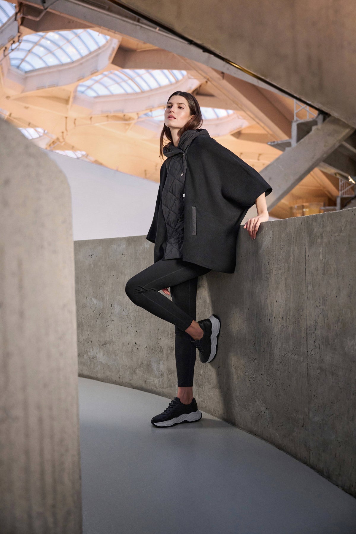 Joseph Ribkoff Black Nylon Spandex Compression Leggings