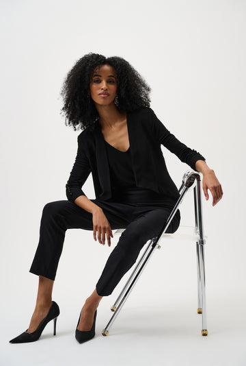 Joseph Ribkoff Essential Black Classic Slim Pant