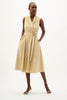 Joseph Ribkoff Flax Midi Wrap Dress With Pockets