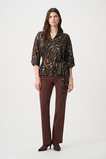 Joseph Ribkoff Mahogany Brooke | Classic Bootcut Jeans