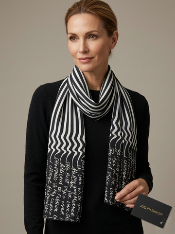 Joseph Ribkoff Monochrome Scarf