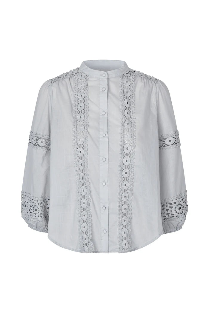 Lollys Laundry Dusty Blue June LL Shirt LS