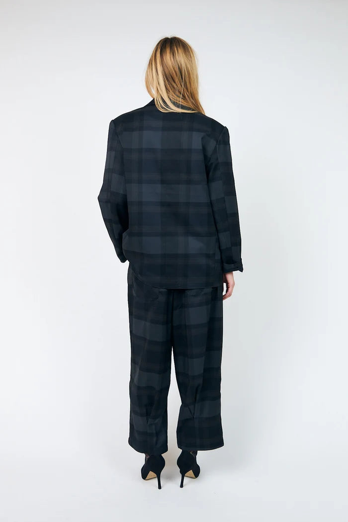 Lollys Laundry Dark Grey Kiki Trousers