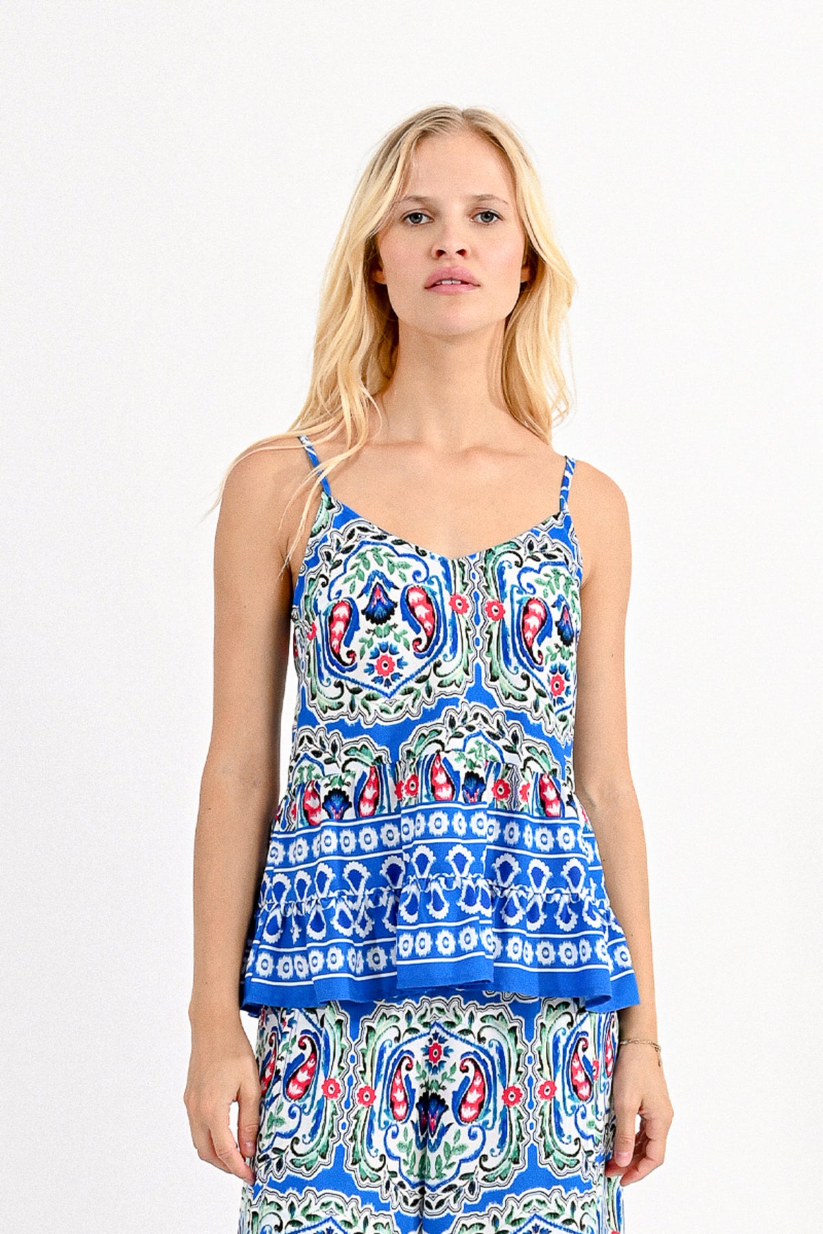 Molly Bracken Blue Athena Cami - Sheena's Boutique Ireland