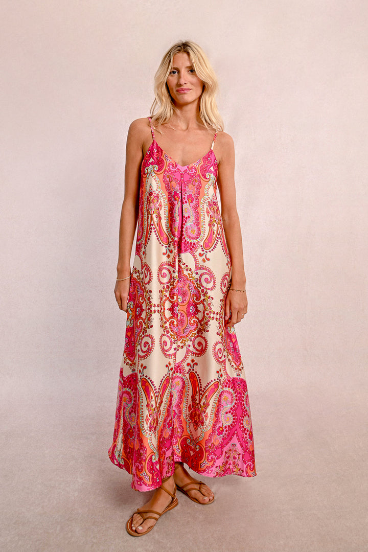 Molly Bracken Paisley Pink Daphne Dress