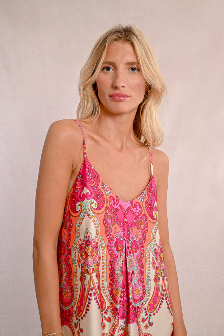 Molly Bracken Paisley Pink Daphne Dress