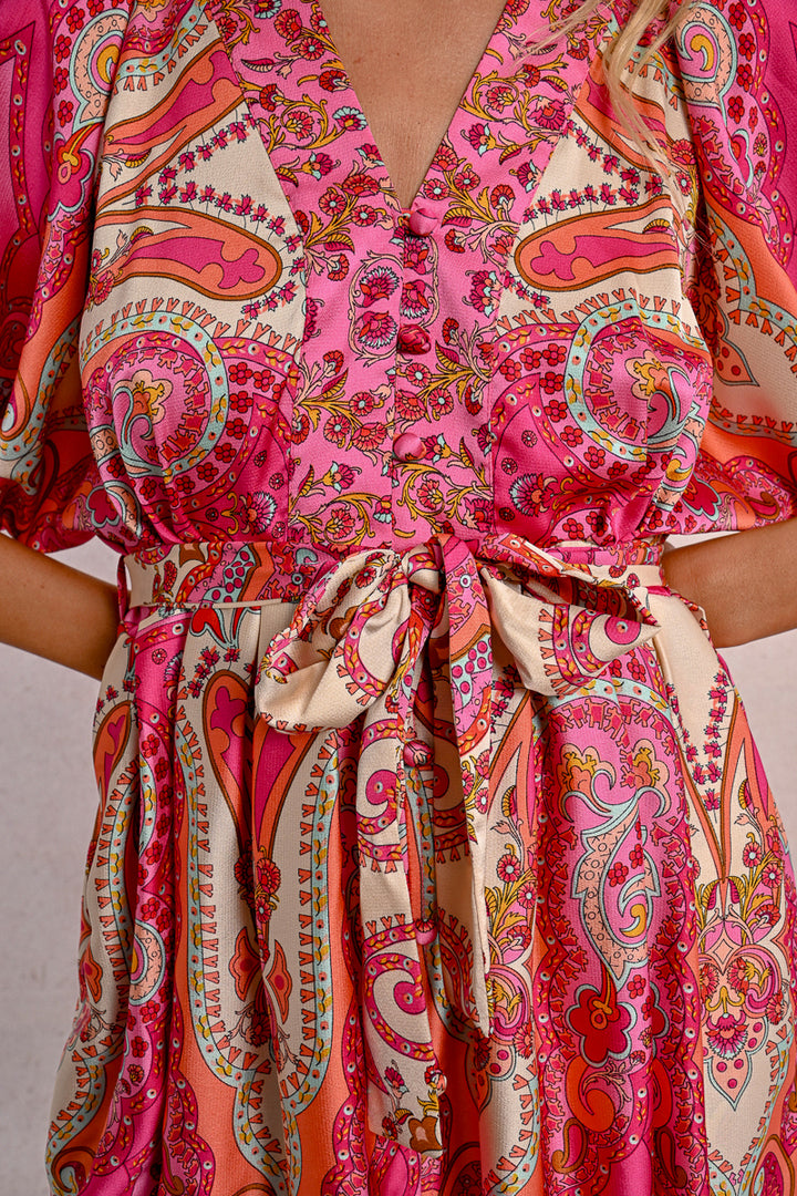 Molly Bracken Pink Daphne Dress