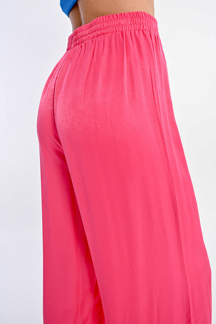 Molly Bracken Straight Leg Pink Trousers