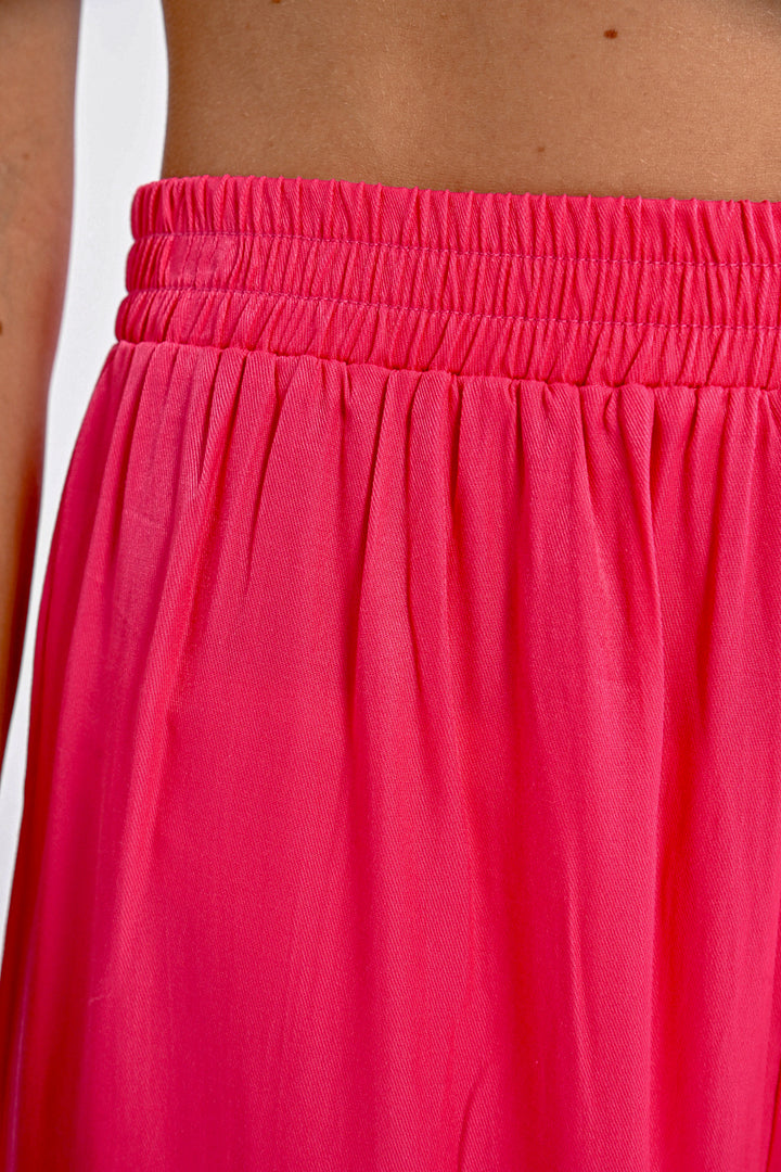 Molly Bracken Straight Leg Pink Trousers