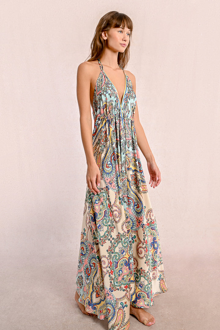 Molly Bracken Green Bloom Dress