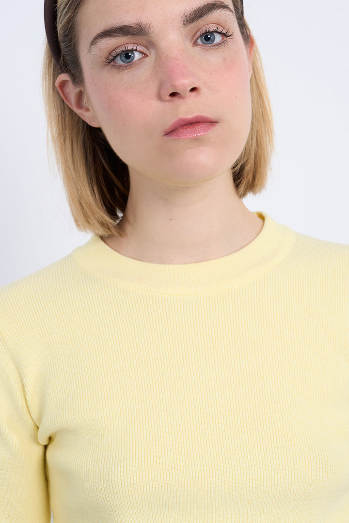 Molly Bracken Yellow Straight Sweater